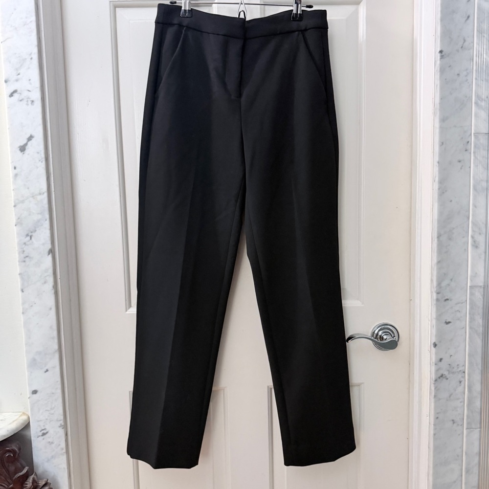 J. Crew Black Straight Leg Dress Pants